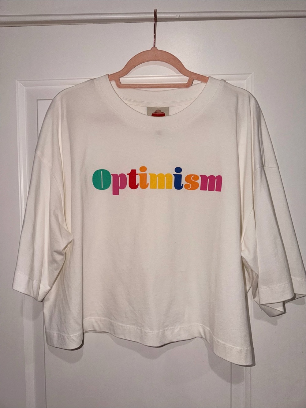 FARM Rio Optimism Organic Cotton Boxy T-shirt Size L